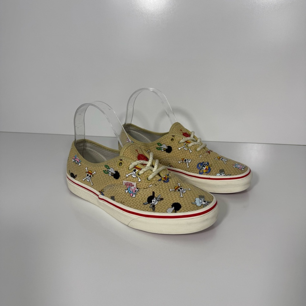 Vans One Piece x Straw Hat Crew womens Sz. 7.5 men’s 6 Anime Shoes